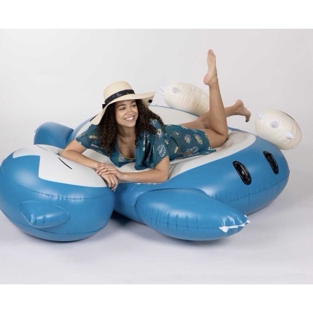 Pokemon Center Snorlax Summer Days Pool Float Inflatable Lounge NEW Sealed